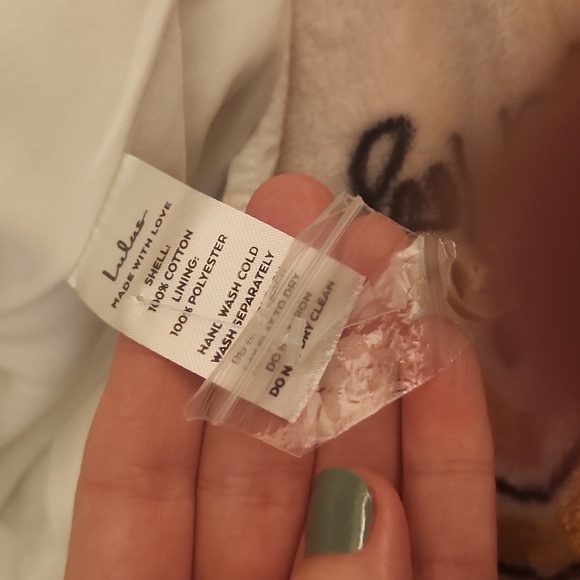 NWOT Lulu's I've Got Love White Off-the-Shoulder Midi Dress | Small S - Picture 7 of 7